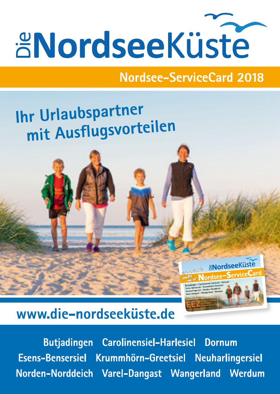 Nordsee Service-Card 2018